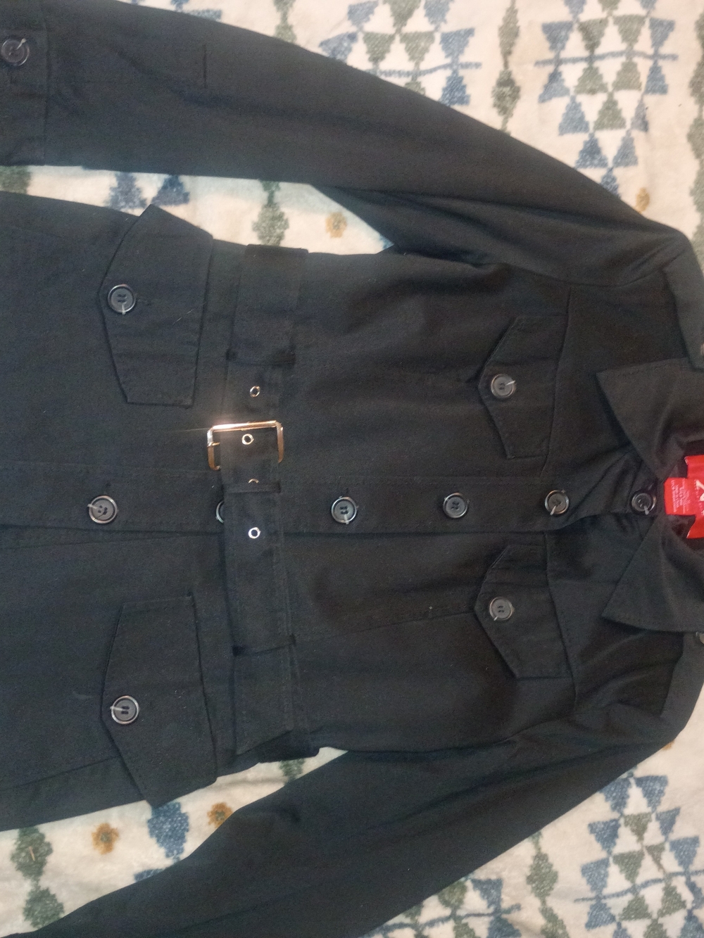 Anne Klein Sport Black Belted Women's Jacket